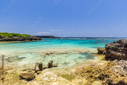 宮古島 イムギャーマリンガーデンの風景