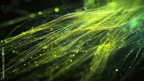 Internet technology. Data channel cable. Cyber network of information flows. High speed internet