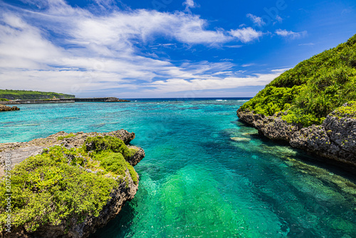宮古島 イムギャーマリンガーデンの風景