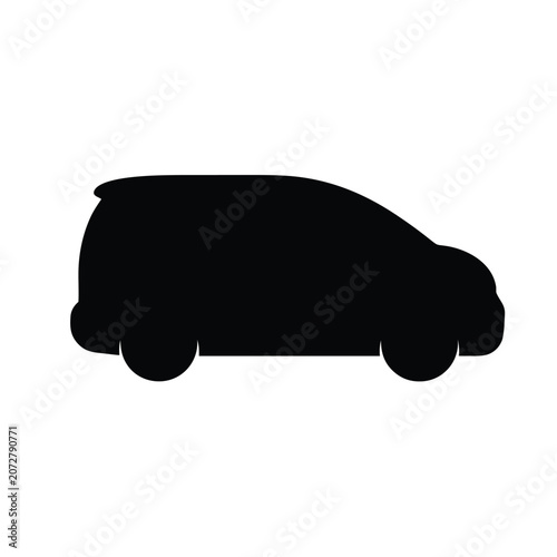 Horse Silhouette Vector Illustration Isolated Black Mammal Animal Icon Design for Nature Farm Wildlife Equestrian and Graphic Art Use on White Background