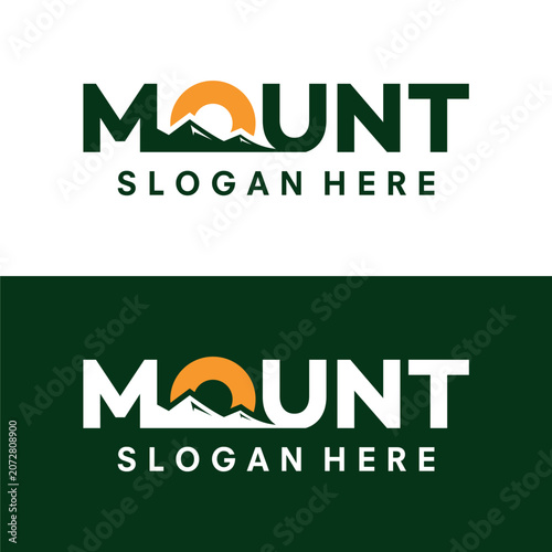 Mountain Logo Design template Illustration Vector