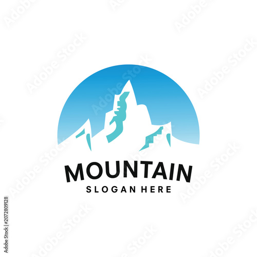 Mountain Logo Design template Illustration Vector