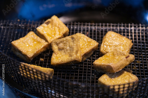 Chinese Specialty Fried Stinky Tofu