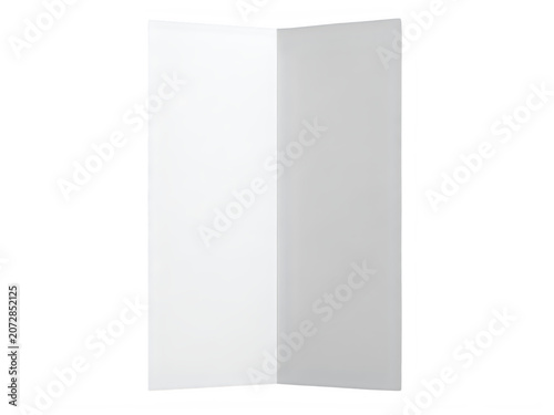 Minimalist folded gray fabric drape with clean edges