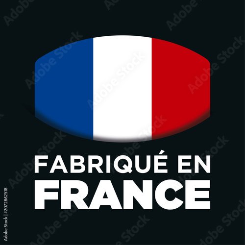 Made in France Fabriqué en France logo vectoriel