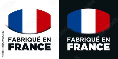 Made in France Fabriqué en France logo vectoriel