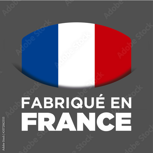 Made in France Fabriqué en France logo vectoriel