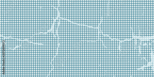 Schilderij op canvas Blue and white water ripples light surface overlay background
