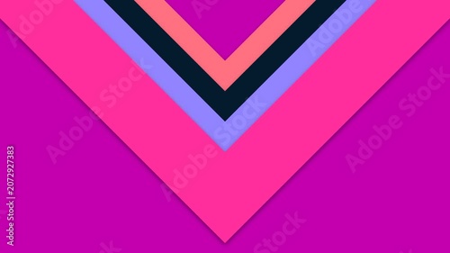 Abstract Pink and Purple Layered Chevron Geometric Background Design