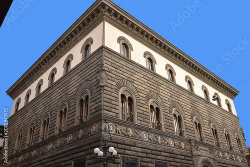Façade Renaissance à Pistoia. Italie