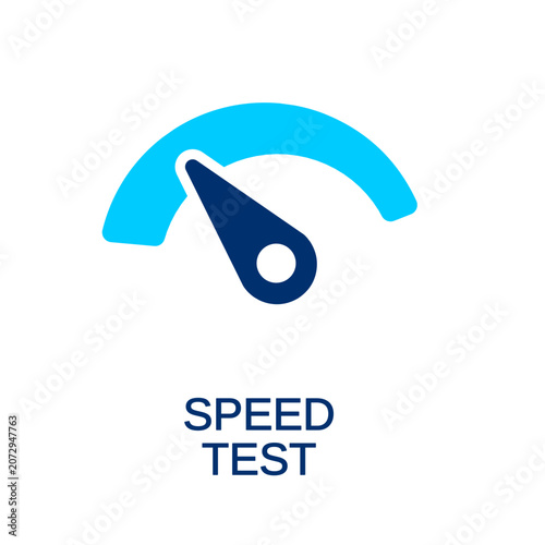 speed test clip art illustration for graphic design