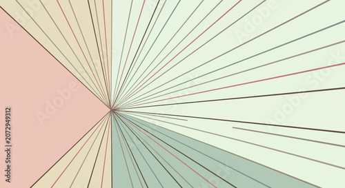 Radial Lines Abstract Background