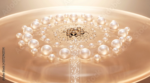 Radial Micelle Targeting Macro For Anti Age Skin Science Visual