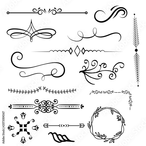 Elegant Floral Divider Pack – Decorative Lines for Typography & Layouts