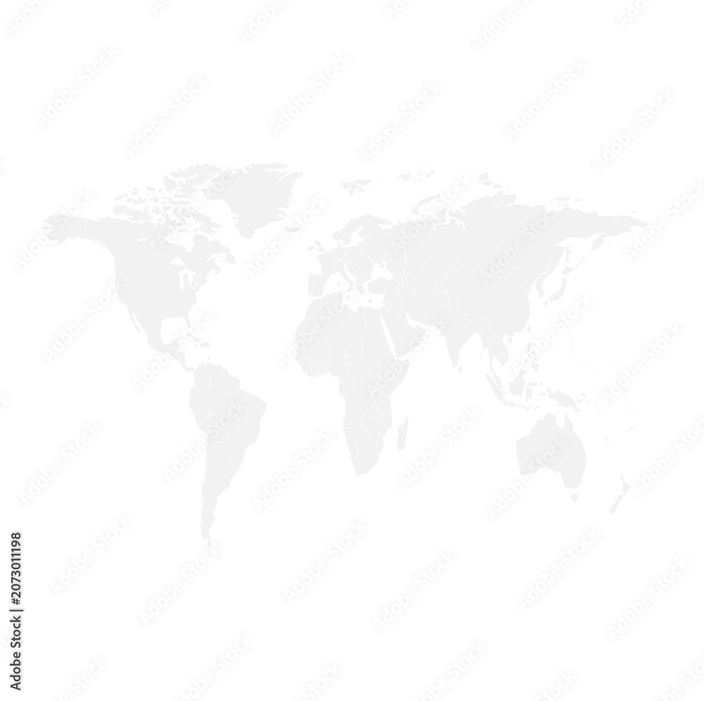 Fototapeta premium world map square grayscale 1eps 01 illustration image graphic for design projects presentations digital media marketing visuals professional commercia