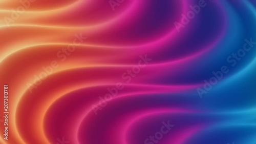 Vibrant Abstract Colorful Wavy Lines Background.