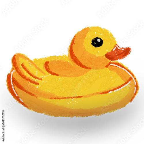 yellow rubber duck 