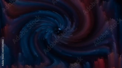 Vibrant Swirling Patterns in Abstract Art.