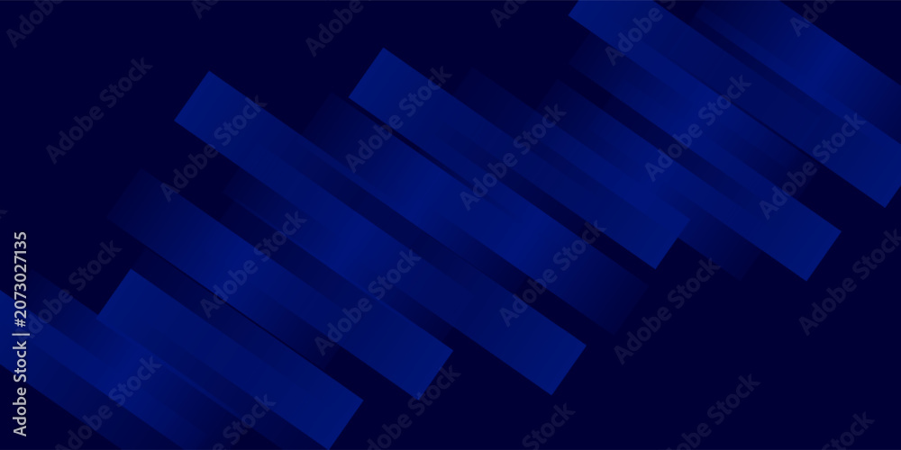 Fototapeta premium Blue Background. Dark blue abstract geometric glowing background and vector layer elements for presentation design. Vector design for business, company, institution, party, celebration, seminar.