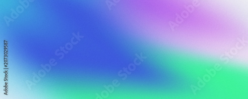 Soft gradient background in blue green and purple with smooth transitions for digital design applications