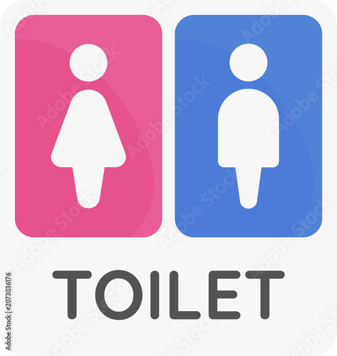 toilet icon ilustration
