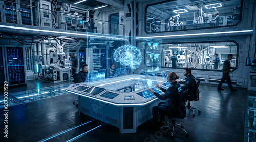 Modern Artificial Intelligence Laboratory Creating Advanced Autonomous Systems for the Future
