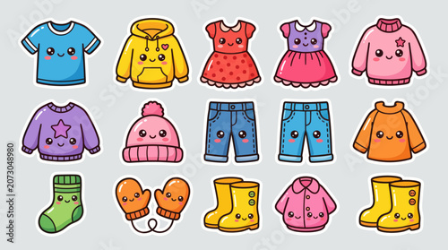 Kawaii clothing collection