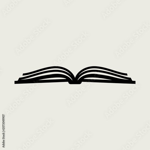 open book vector illustration