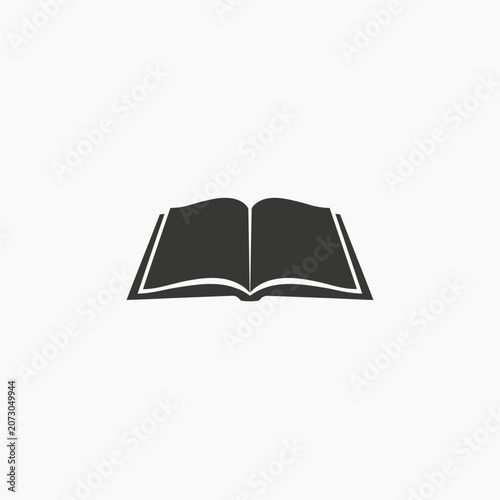open book with bookmark