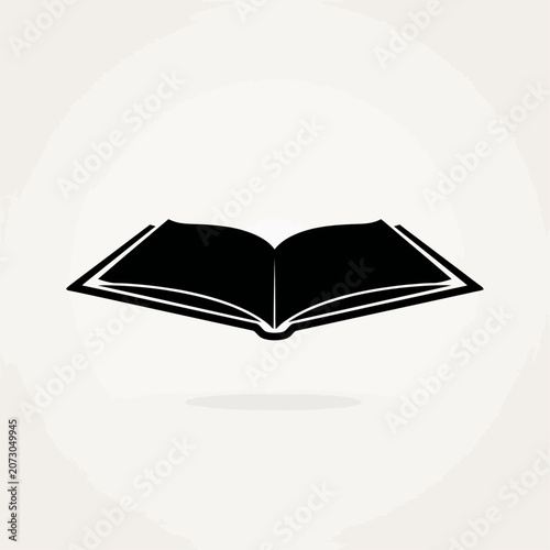 open book vector illustration