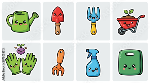 Kawaii gardening tools set