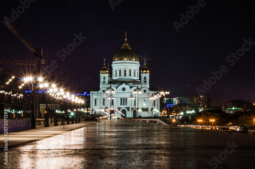 Photography Moscow, Russia, 10 August 2015, Orthodox Church Cathedral of Christ the Savior