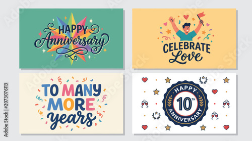 Canvastavla Celebration and anniversary card designs