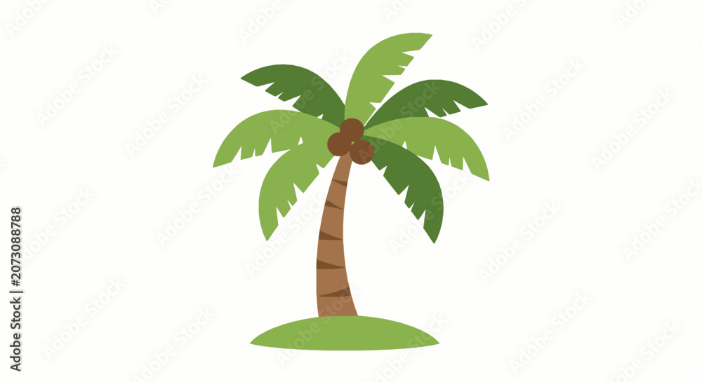 Obraz premium Palm tree icon
