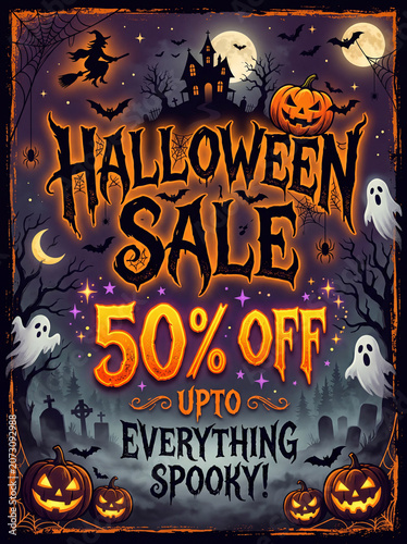 Halloween Sale Banner