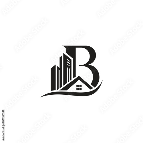 Professional real estate logo design featuring modern and clean elements inspired by property, architecture, and construction. Perfect for realtors, property agencies, housing businesses, and corporat