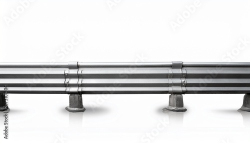 guardrail isolated on white background or white background