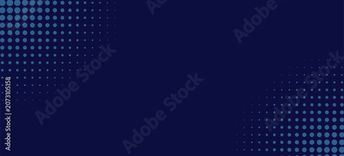 Photos blue wavy halftone background