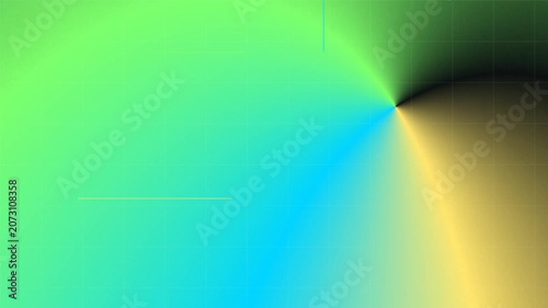 Vibrant colorful gradient background design element.