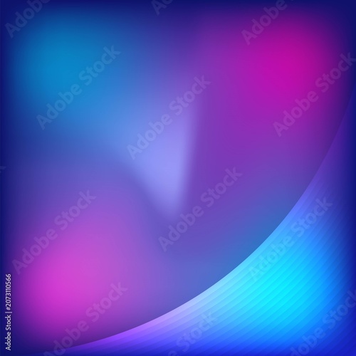 Abstract Blurred Blue Purple Pink Gradient Background 