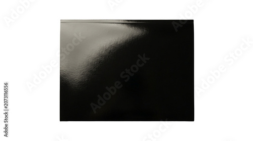 A black and white image of a shiny surface with a gradient of light and dark isolated on transparent background