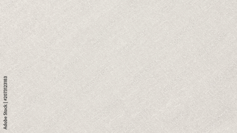 Fototapeta premium Light beige textured fabric background with a subtle woven pattern.