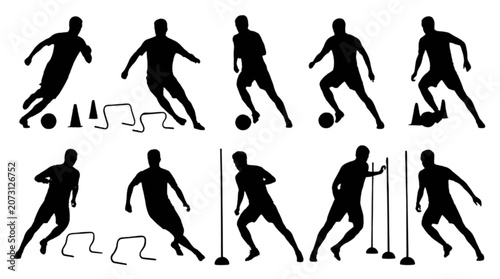 Photos Black and white vector illustration of human evolution sequence walking