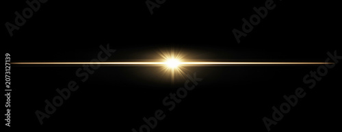 Obraz na płótnie Lens Flare Starburst Glow Overlay on Black Background for High Key Photography P