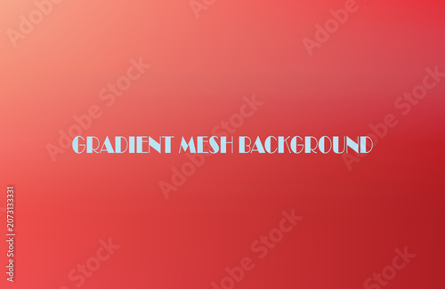Warm gradient mesh background, in shades of, red and orange, with text