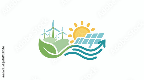 A graphic illustration of renewable energy sources (5)