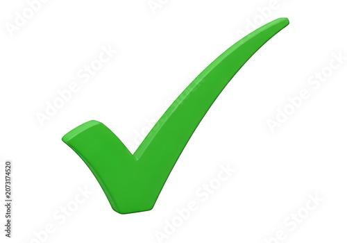 Green paperclip icon clip art isolated isolated on white background