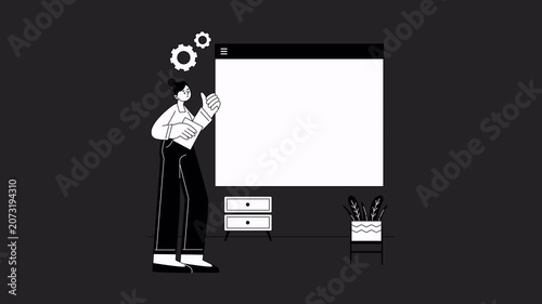 Performance Dashboard Animation Alpha Channel