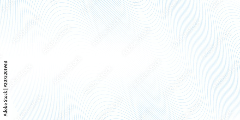 Foto Transparent background with thin wavy pale blue lines