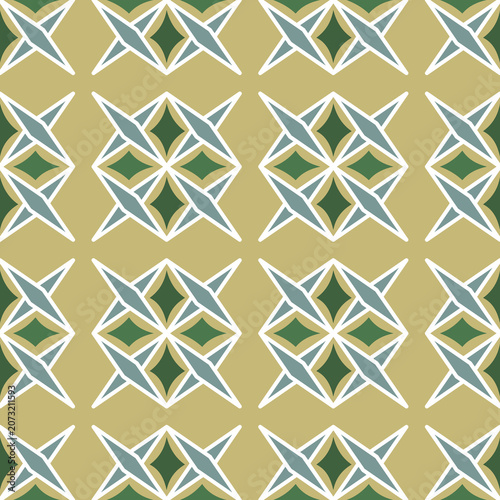 seamless pattern with geometric elements